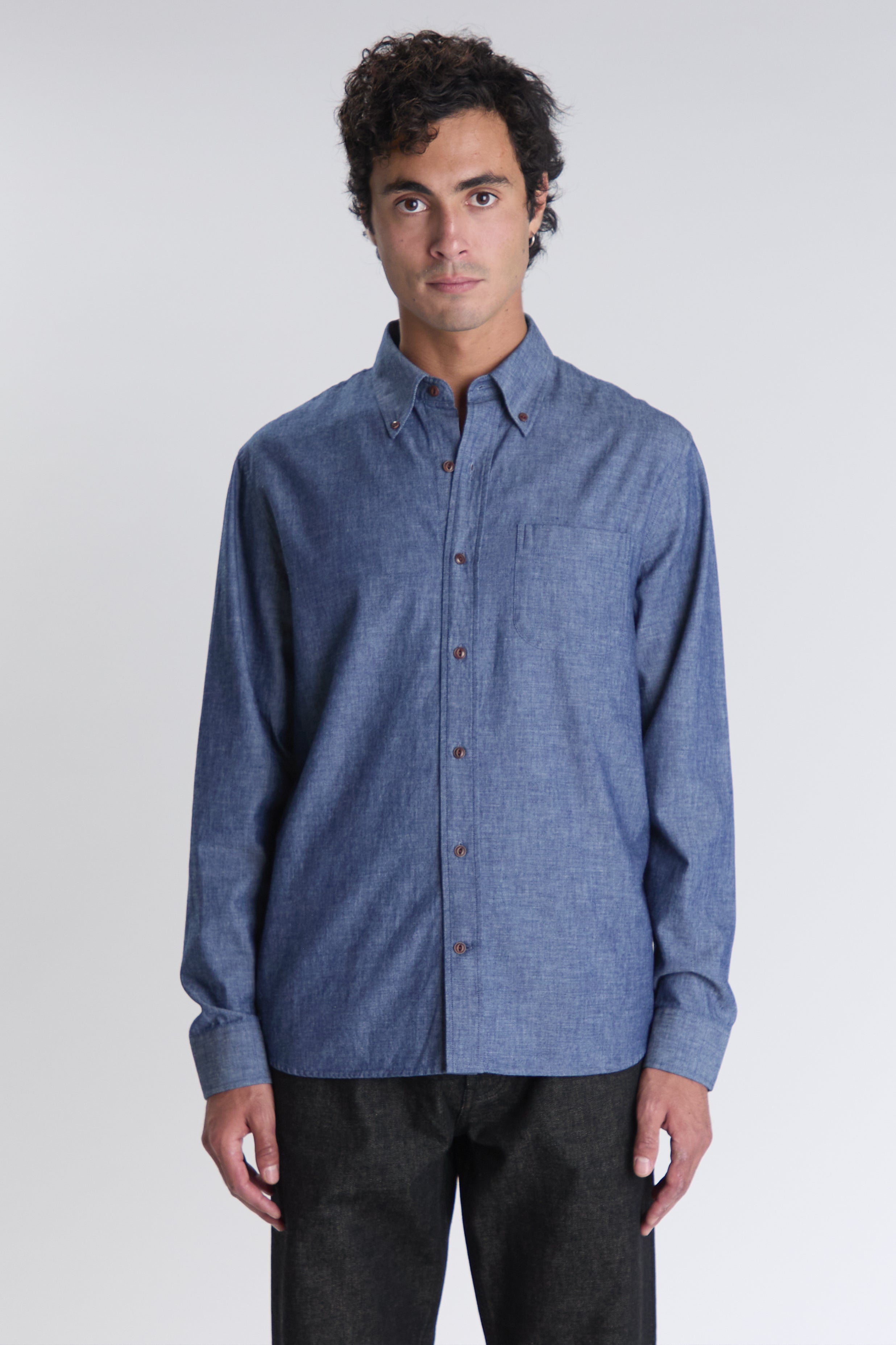 Chemise Calvi indigo