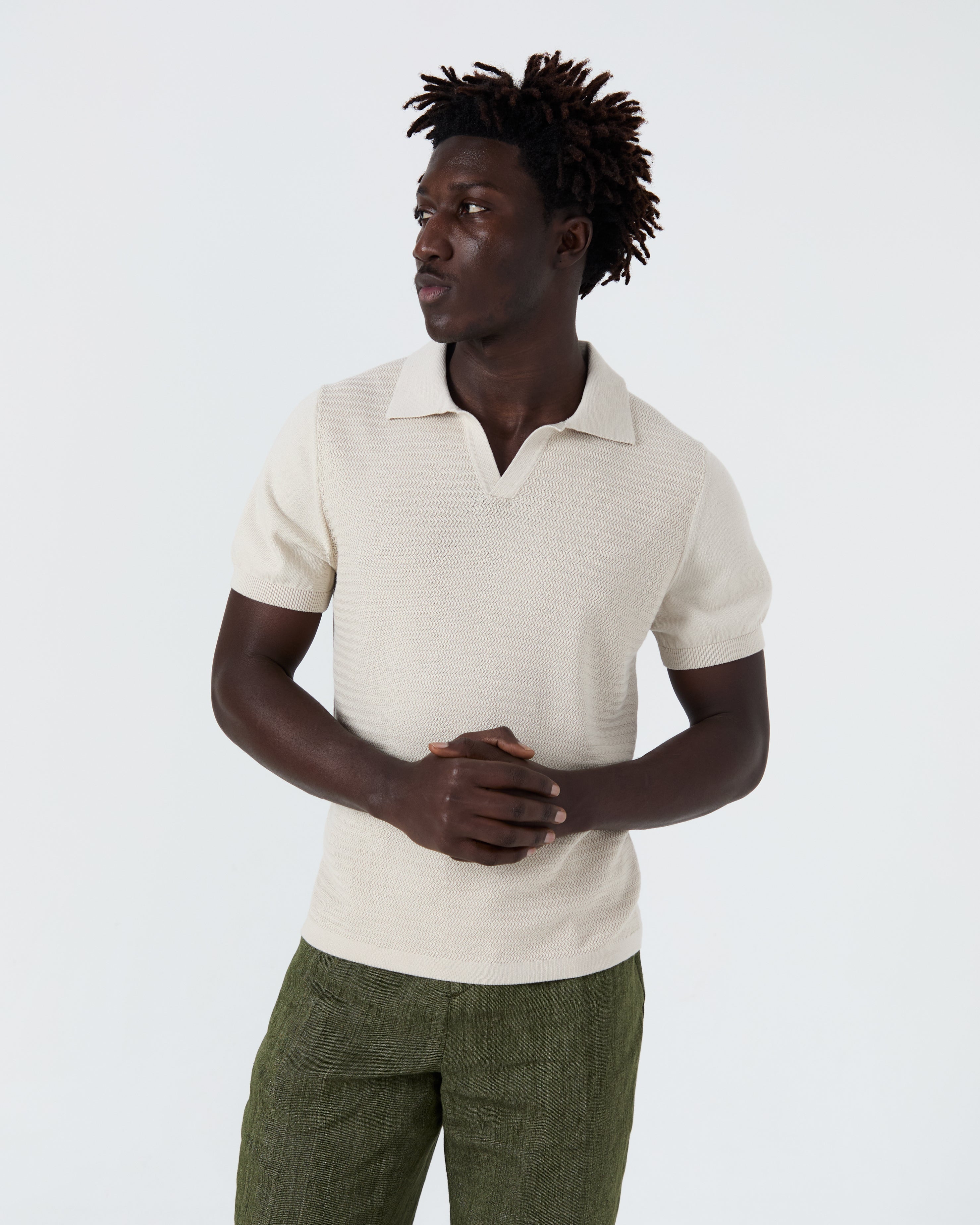 Numana polo in clay