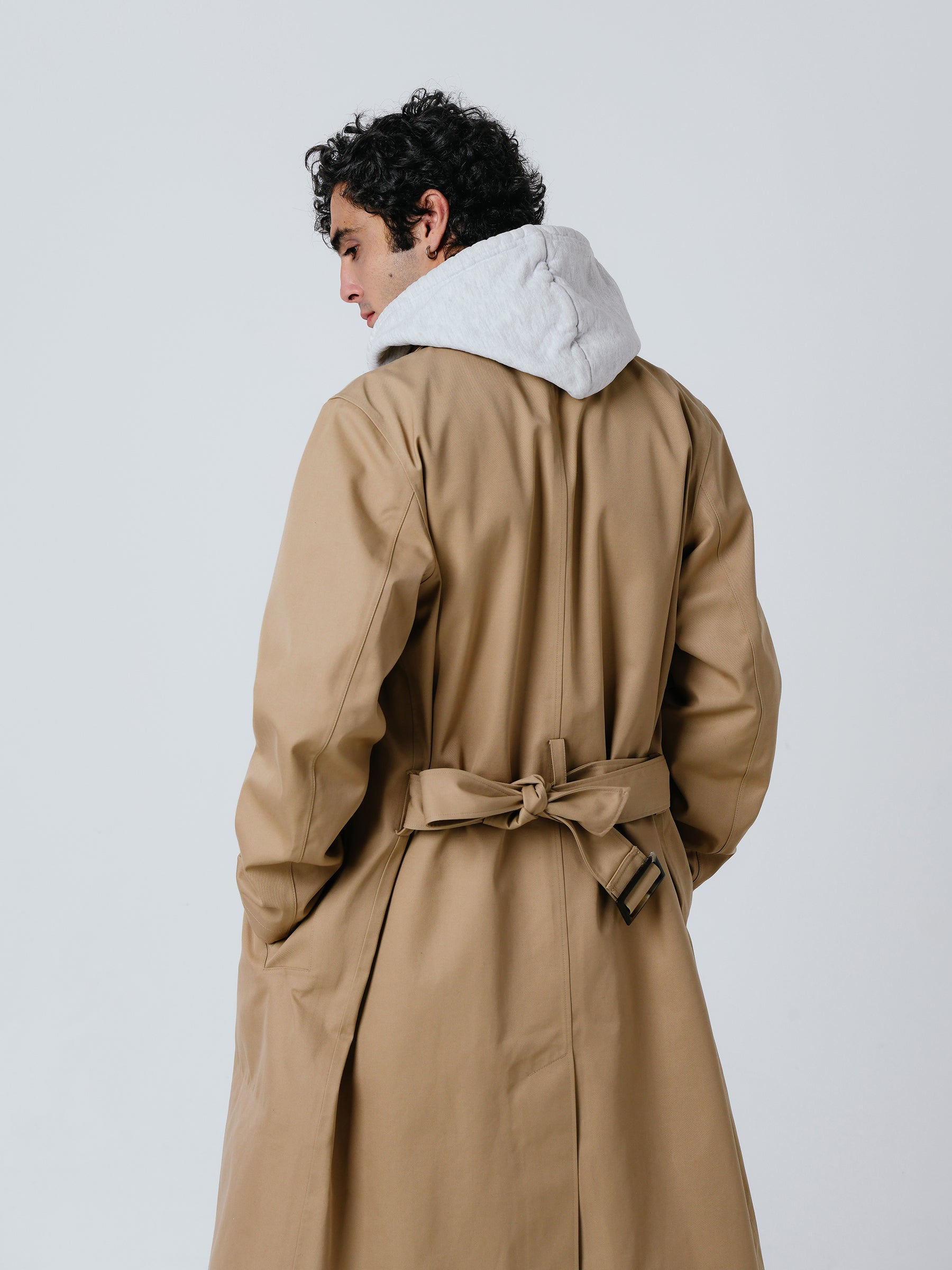 Beaubourg mac coat in beige