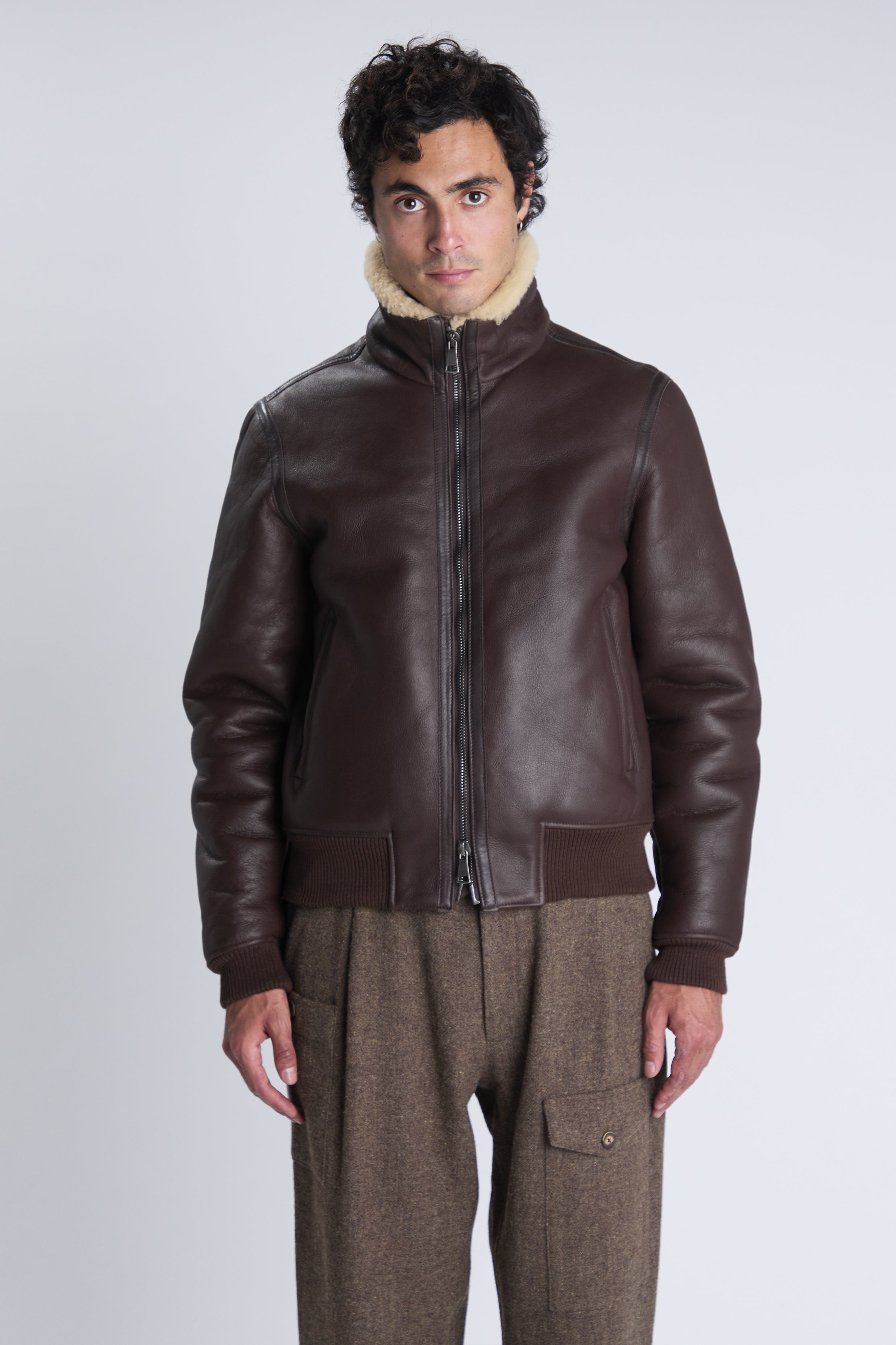 Mukka jacket in brown