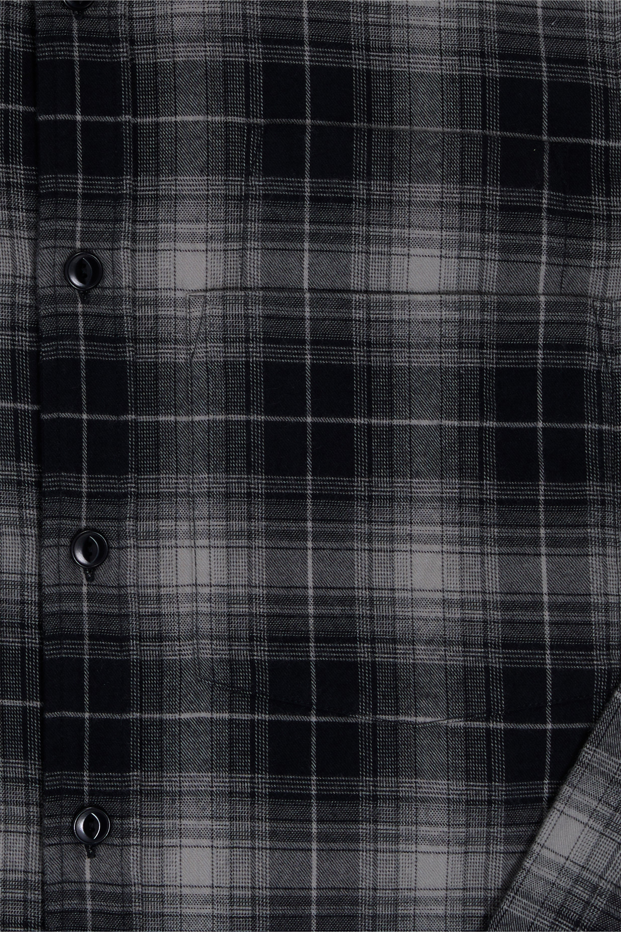 Benton shirt in charcoal