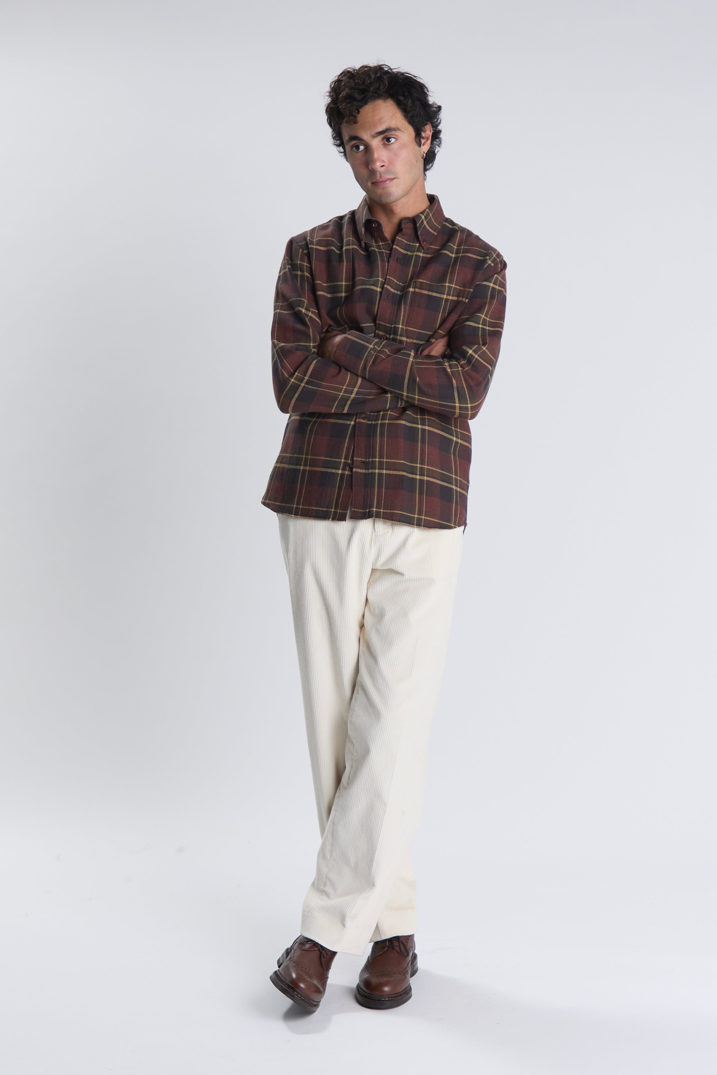Calvi shirt in rust
