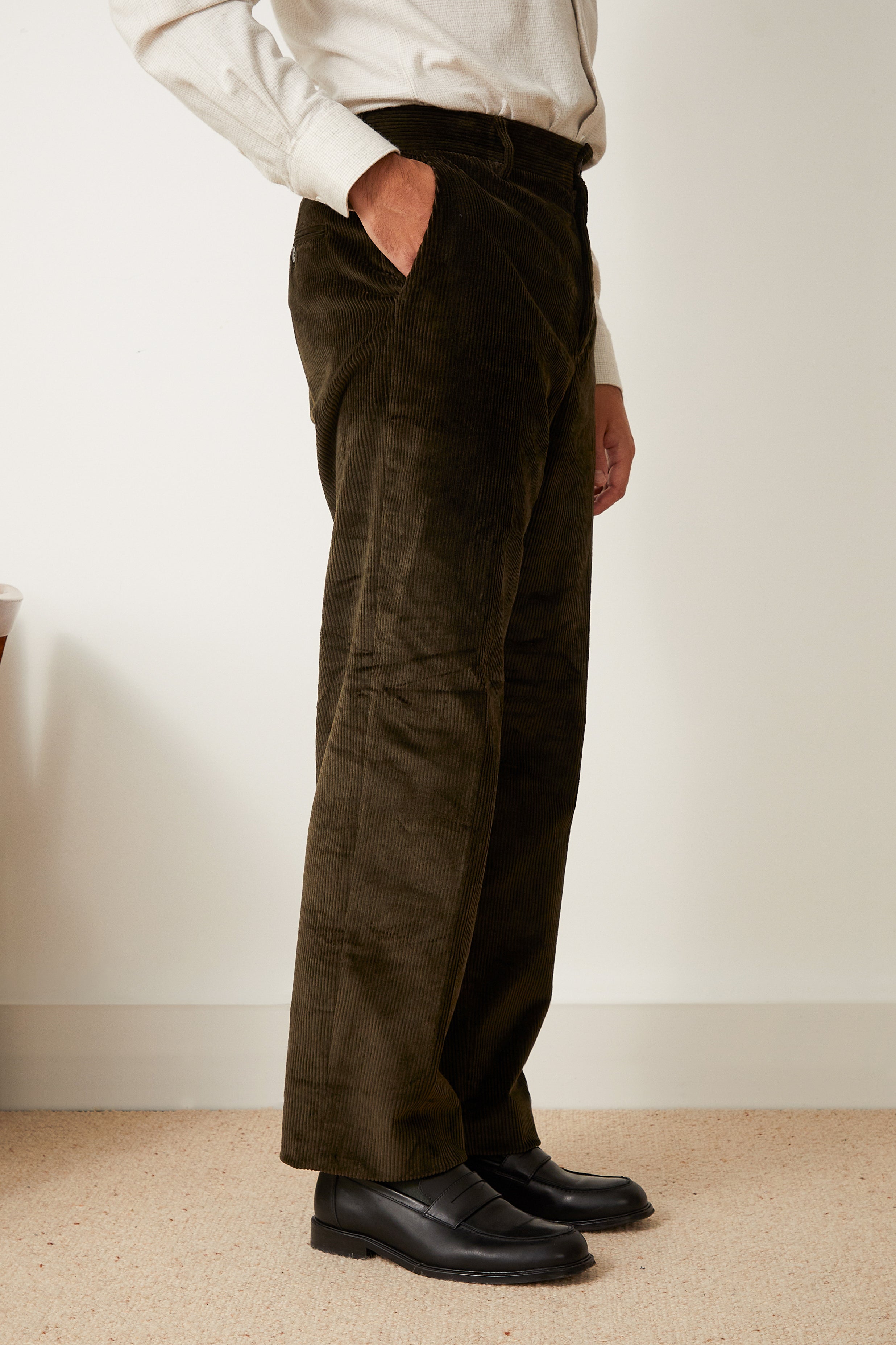 Pantalon Belleville vert