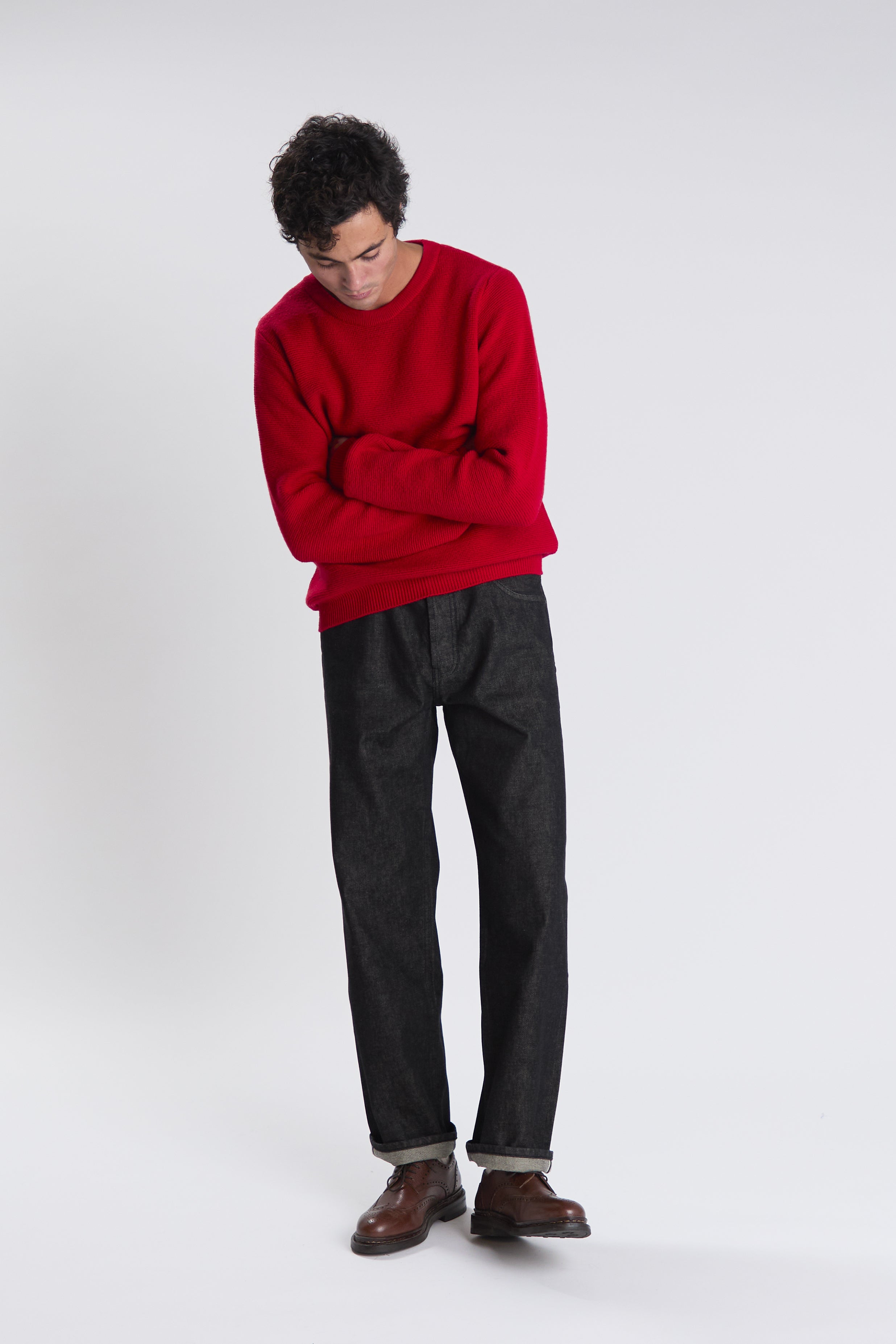 Pull Trevise rouge