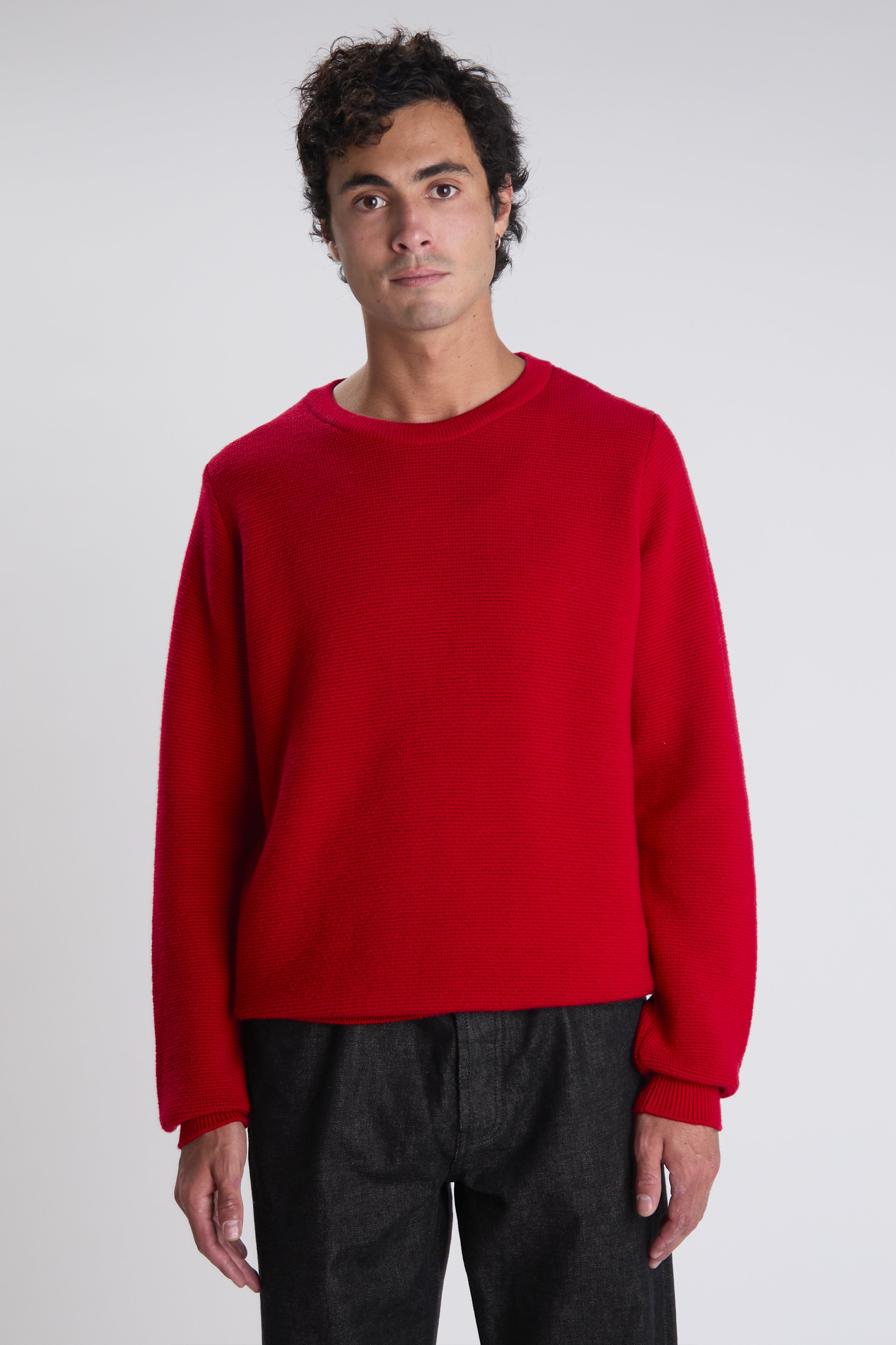 Pull Trevise rouge