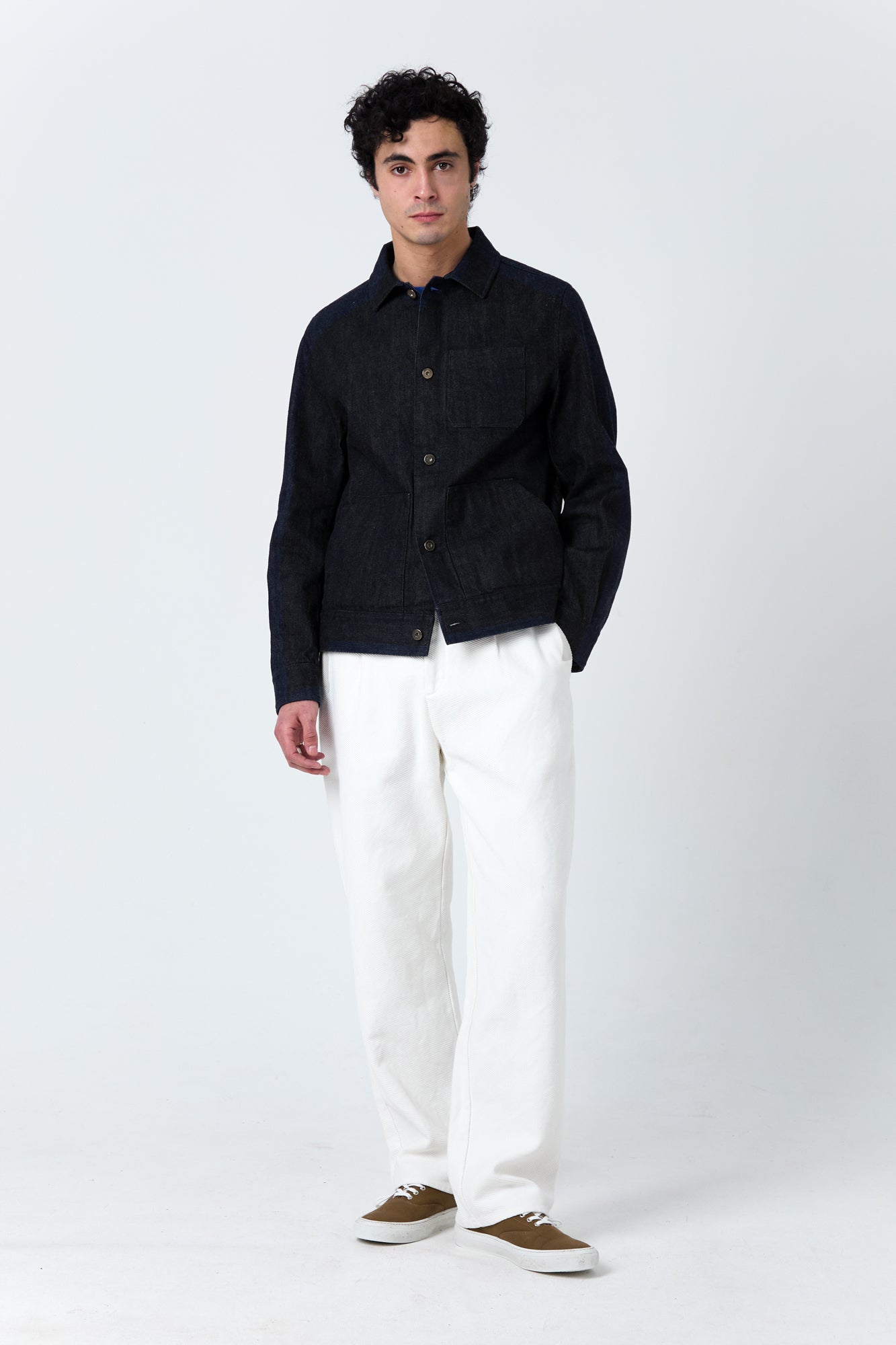 Bergame jacket in indigo