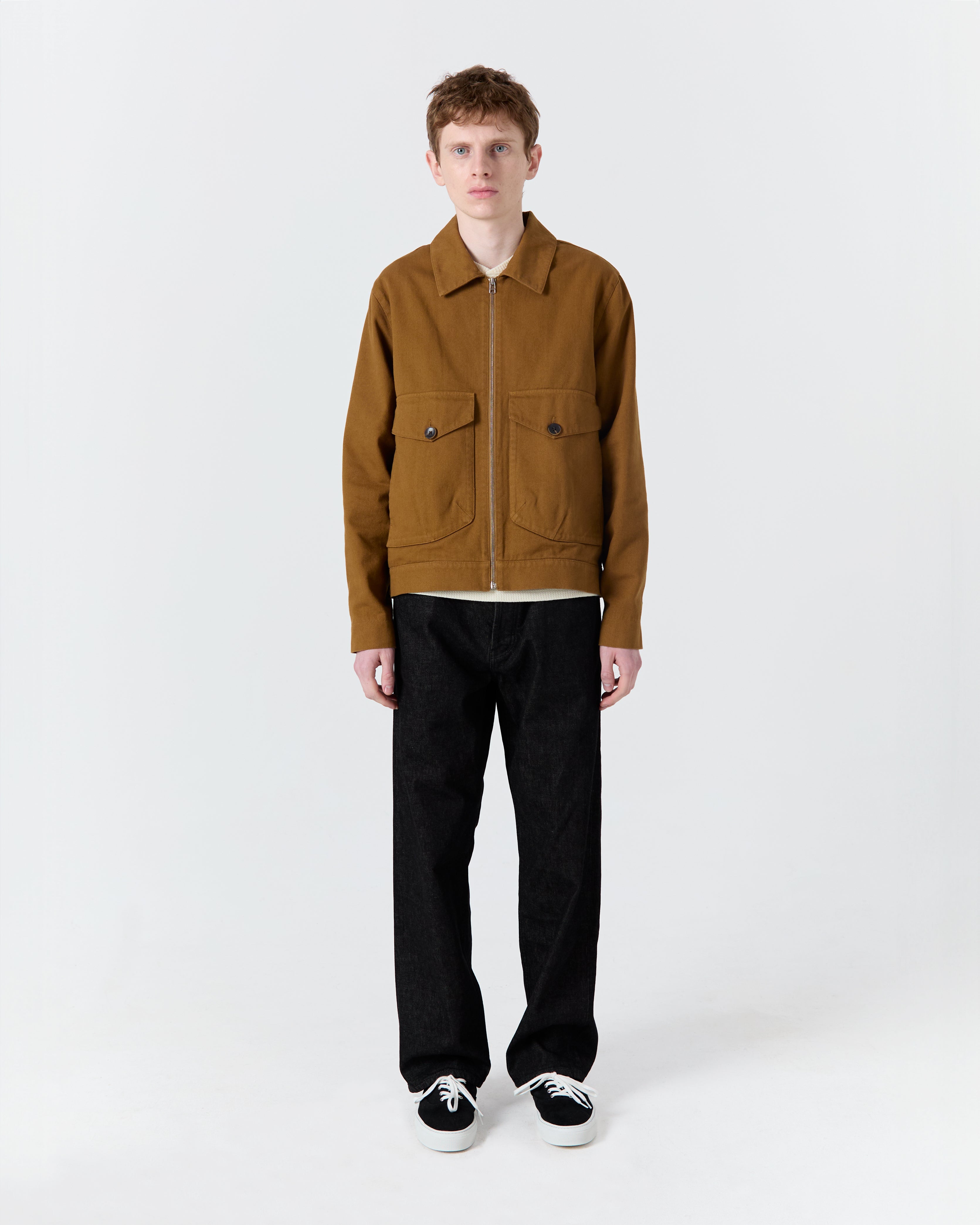 Tottori jacket in coyote
