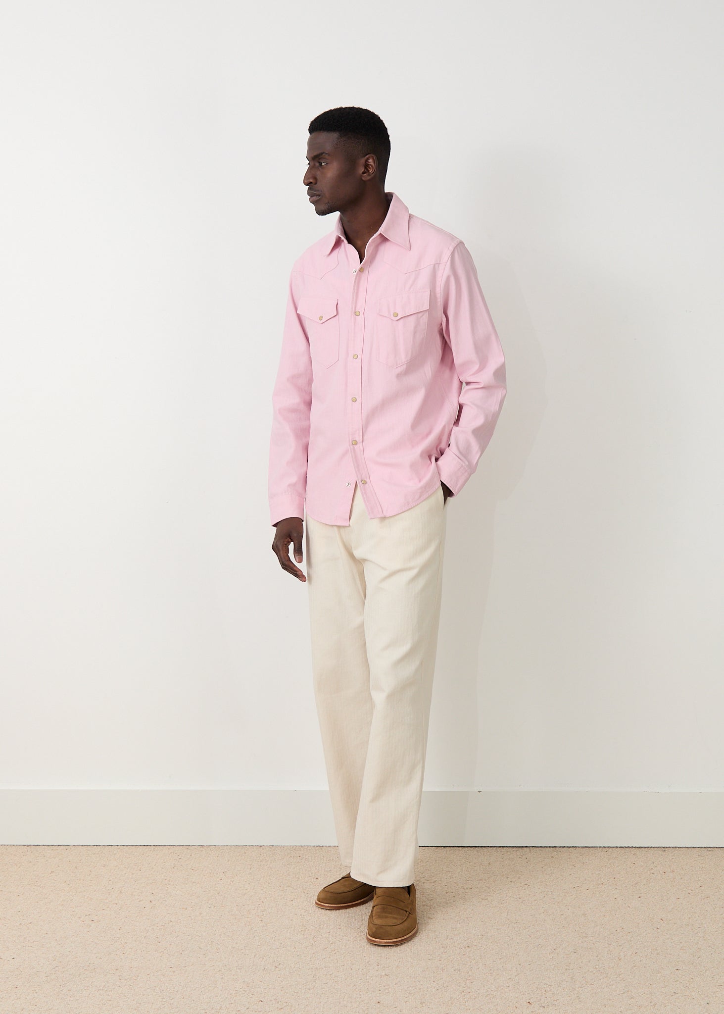Chemise Camargue rose