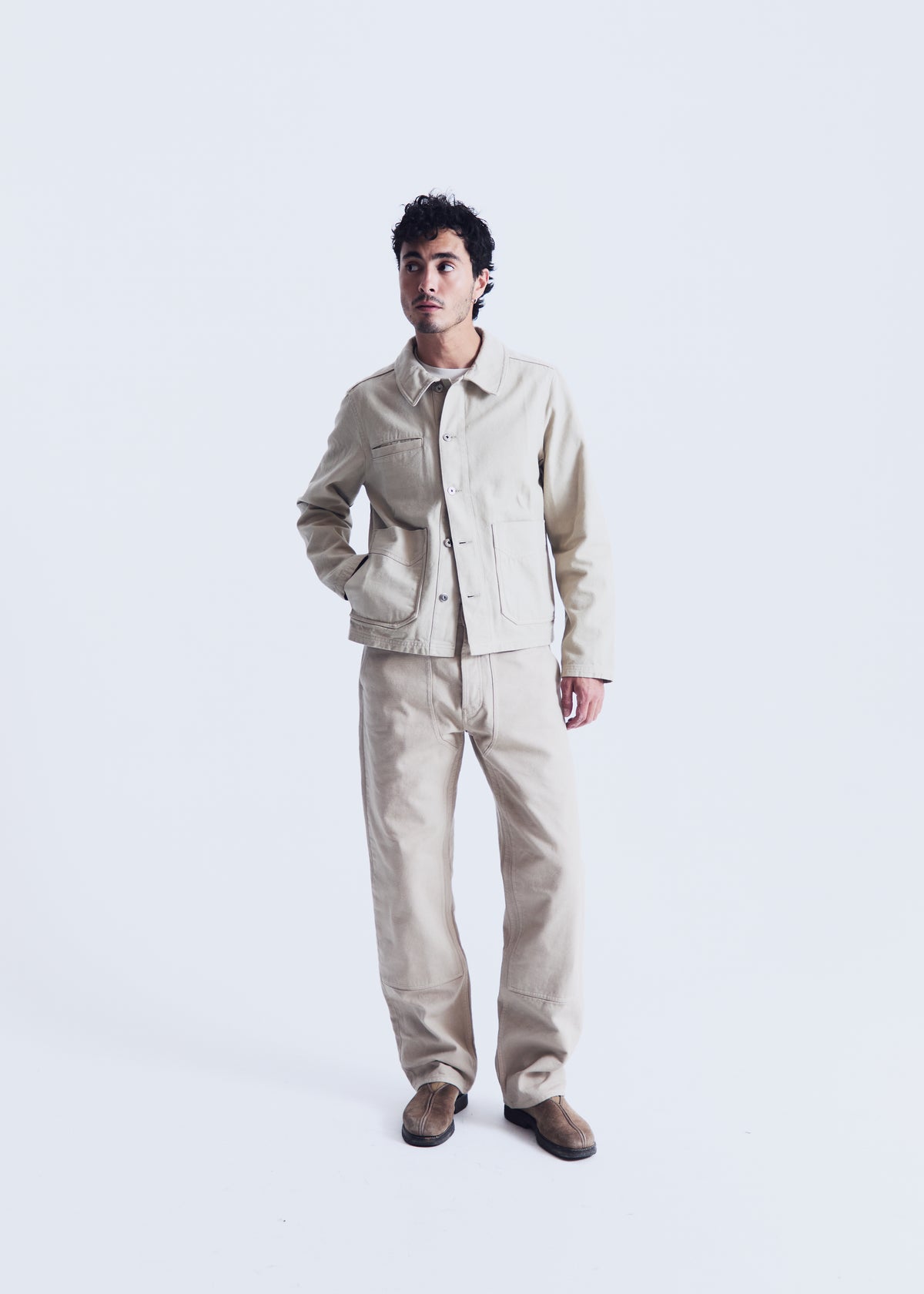 Pantalon Detroit argile