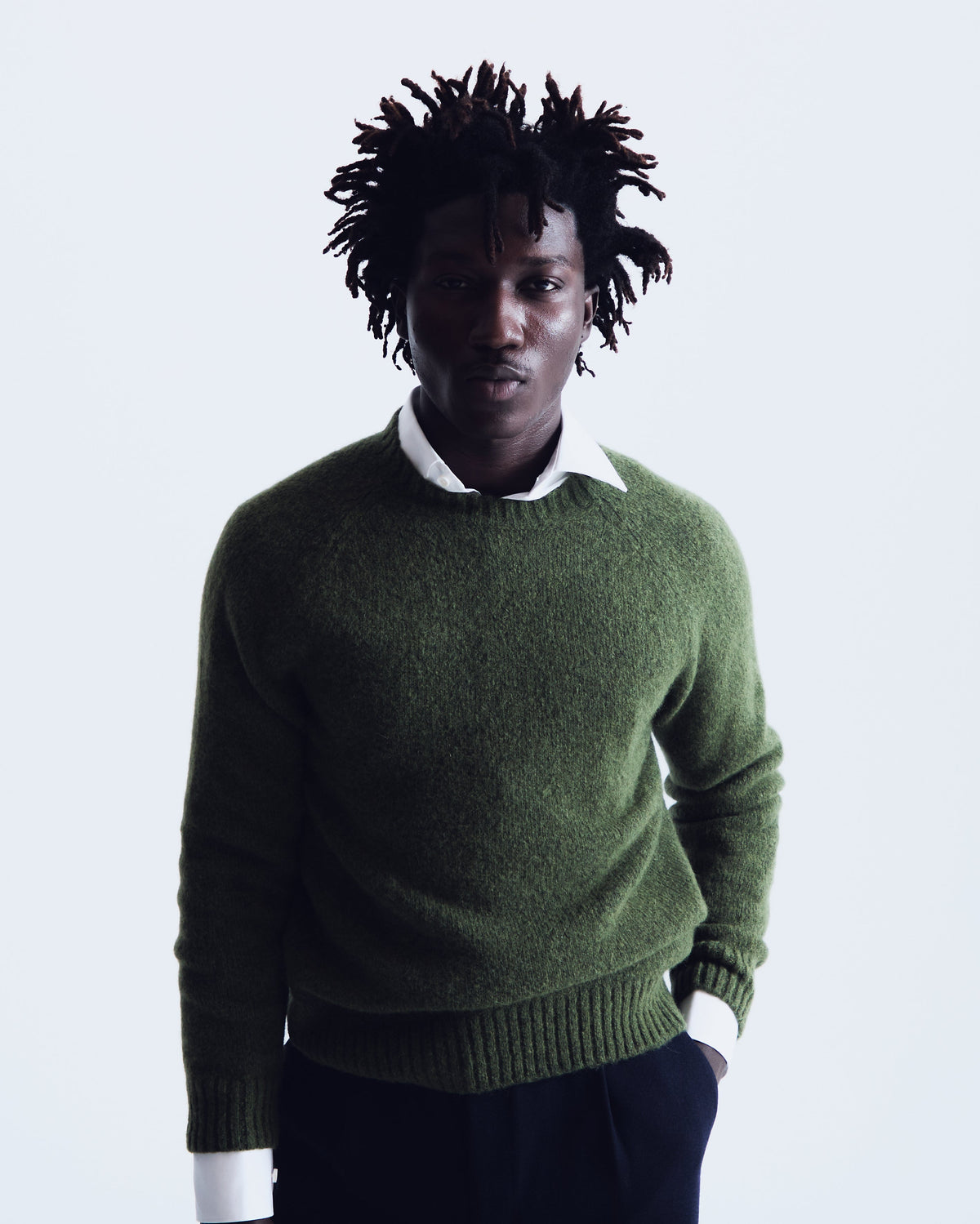 Pull John vert loden